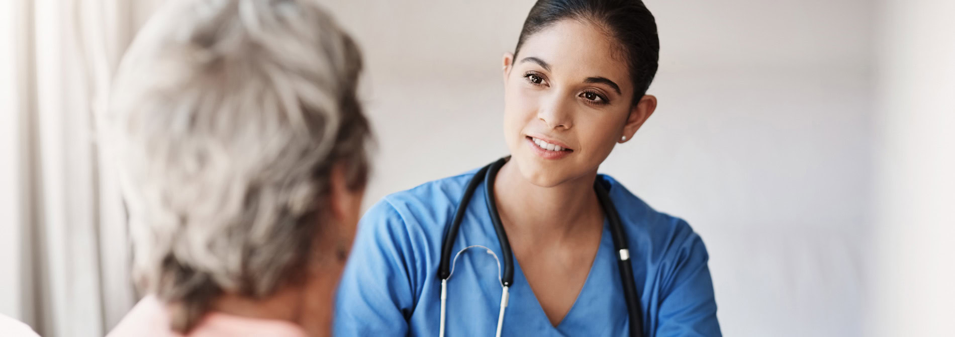 nurse with a patient